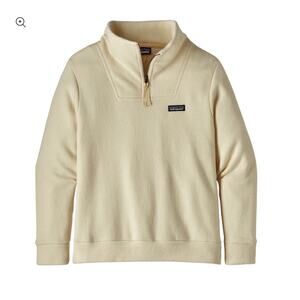 Patagonia Woolie Fleece in Oyster White